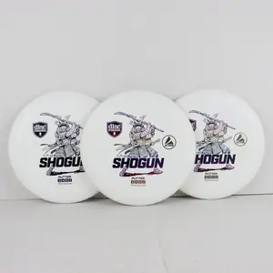 Disc Golf Putter Pack Discmania Active Shogun Bulk Lot of 3 Discs White