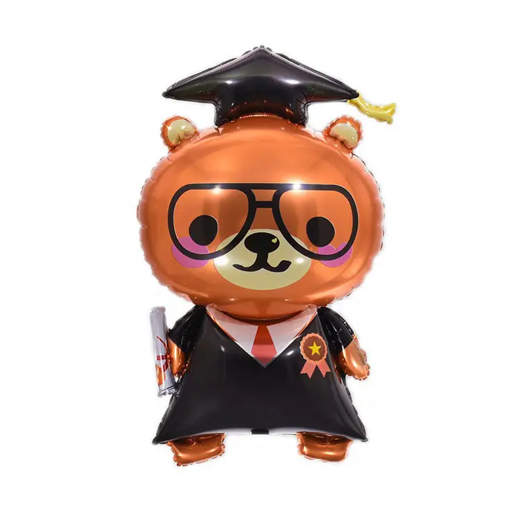 Graduation Bear Balloon (5 pieces)