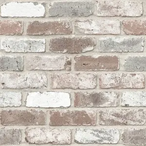 RoomMates Reclaimed Brick Peel and Stick 1pc Wallpaper