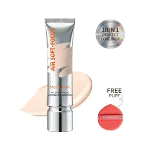 MISS SEASON One Swipe Glass Skin Foundation Air Soft Focus Full Coverage 10H Long Lasting No Makeup Look MISS SEASON One Swipe Glass Skin Foundation Air Soft Focus Full Coverage 10H Long Lasting No Makeup Look