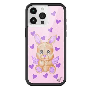 Wildflower Cases - Love Stitched, Limited Edition iPhone Case | Accessories Durable Protection Bunny Hearts Aesthetic