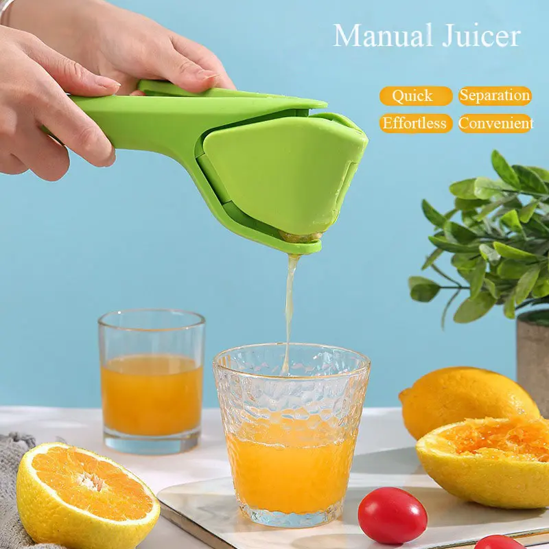 Lemon Squeezer, Effortless Manual Juicer Squeezer,Hand Citrus Press, Folds Design For Saving Space Storage, Easy to Make Juice From Lemon, Orange, Fruits, Lime, Cirtus home use