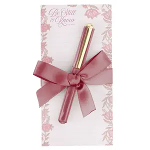Pen - Magnetic Notepad w/pen Be Still Ps. 46:10