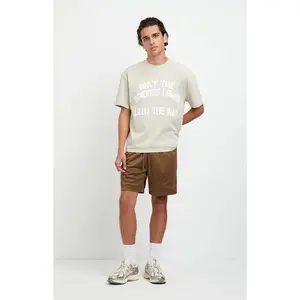 Pacsun Men's Brown Aaron Mesh Volley Shorts