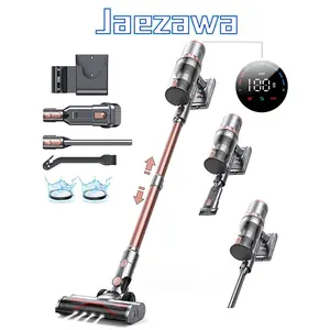 Newly upgraded digital display Cordless Vacuum Cleaner, 500W Powerful Suction Stick Vacuums with 60min Runtime Lightweight Handheld Vacuums for Pet Hair, Home, Car