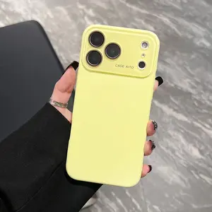 Liquid silicone phone case Protective Case with a High-End Minimalist Design. Compatible with iPhone 17 16 15 14 13 12 Pro Max 17Air