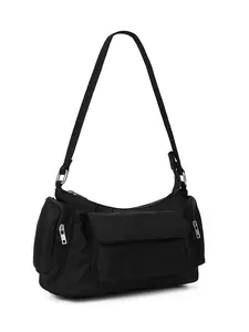 Women's Shoulder Bag, Small Fashionable & Lightweight, Nylon Material, Multi-Pocket, Ideal for Daily Use, Travel, & Work