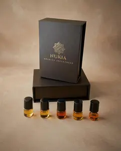 Try Before You Commit – Arabian Perfume Oil Sampler Set | 5 Scents | Alcohol-Free – Nukia