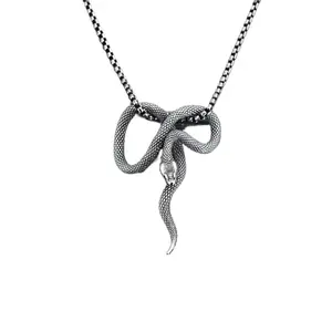 Snake Pendant Necklace