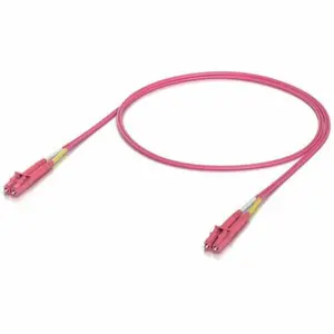 Ubiquiti UACC-OFC-M2-LULU-1M Fiber Optic Cable, 3.3 ft OM4 Duplex LC UPC Network Patch Cable