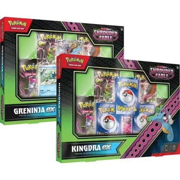 Pokemon: Kingdra ex or Greninja ex Special Illustration Collection (Package May Vary))