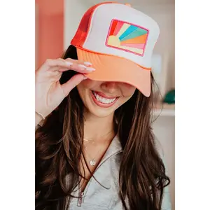 Bursting Sunshine Patch Foam Trucker Hat Bursting Sunshine Patch Foam Trucker Hat