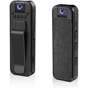 Camera  1080P Portable Video Recorder with 180? Rotatable Lens Wearable Camcorder with Night Vision   cam for /Delivery/Travel/Law Enforcement,  SD Card NOT Included