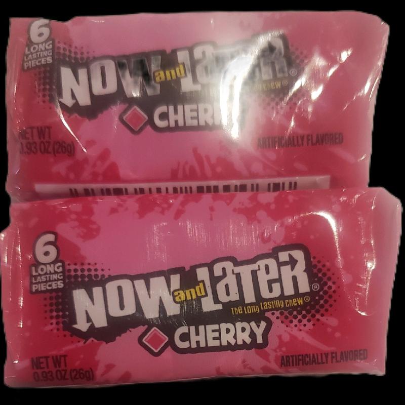 Now and Later Candy Variety Pack of 24 - Fruity Chewy Mixed Flavors Sweet Snack Strawberry Apple Watermelon Grape Pineapple Bonbon Candies