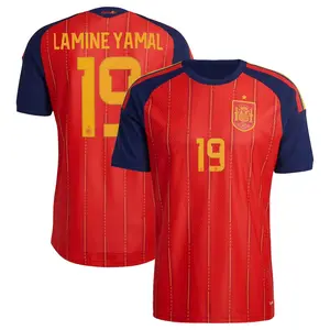 Unisex Football Lamine Yamal Spain National Team 2026 Home Replica Jersey - Red