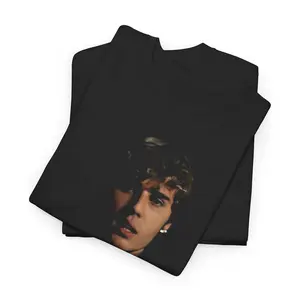 100% pure cotton street fashion T-shirt, featuring the J.B. pattern, with a strong light and shadow effect and fashionable accessories, is perfect for casual wear in spring and summer. # 2026 Coachella