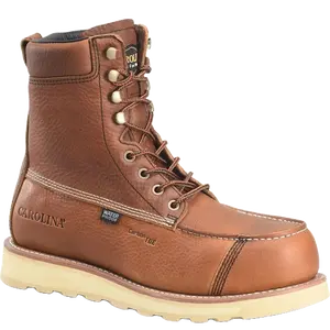 Carolina Men's Carbon Comp Toe Waterproof Brown Work Boots CA7571