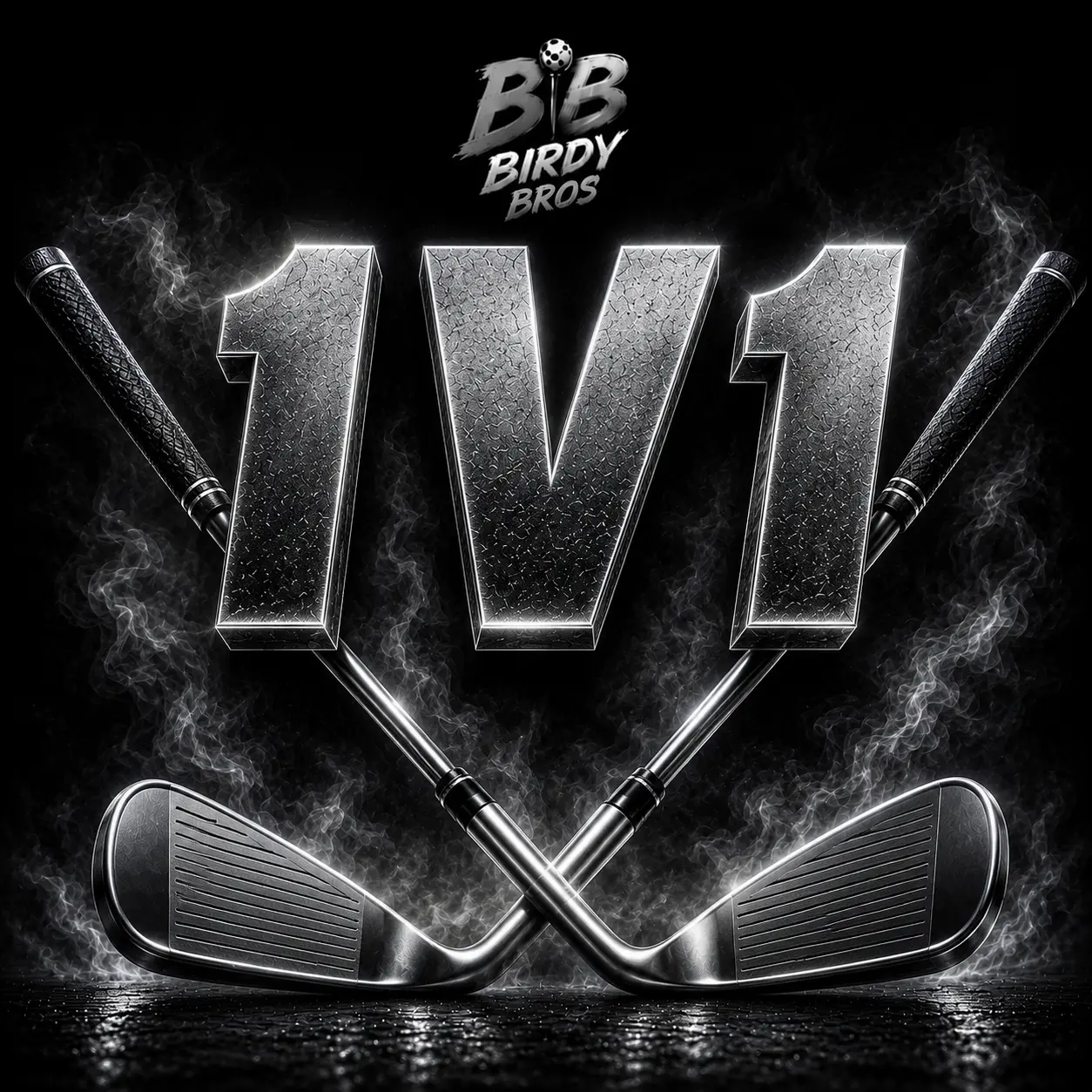 BB Golf 1V1 - 1 sleeve golf balls
