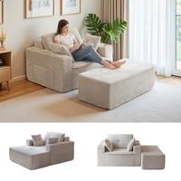 Grey (Plush Corded Fabric)