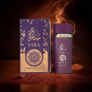 Sara Chocolate Eau de Parfum - Sweet Gourmand Fragrance with Rich Chocolate Notes & Warm Aroma 100ml Bottle for Chocolate Lovers