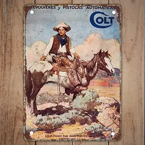 Tombstone Western Movie Metal Sign, Classic Cowboy Film Tin Sign, Wyatt Earp Doc Holliday Vintage Western Decor, Gift for Cowboyfans, Man, Brother