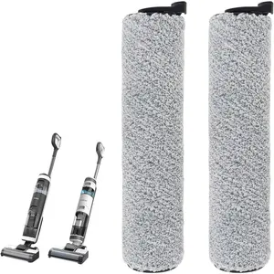 Vacuum Brushes Parts 2 count, Vacuum Replacement Brush Rollers Attachments Compatible with Tineco iFloor 3/ Floor One S3/ iFloor 2 Cordless Wet Dry Vacuum Cleaner, Vacuum Accessory Replacement Kit