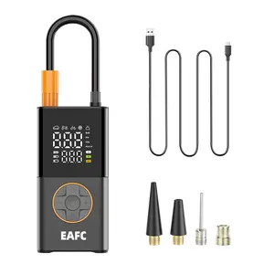 150PSI Tire Inflator Portable Air Compressor, 2X Faster Portable Air Pump,Cordless Air Pump for Cars, Bike & Motorcycle Tires, Ball