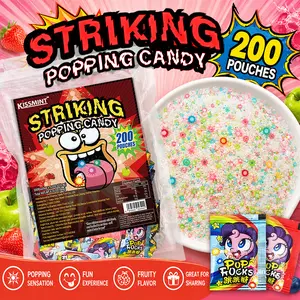 Pop Rocks Popping Candy, Fizzy Crackling Candy Snack, Gluten-Free Fun Candy Snack, Exciting Mouth-Popping Treat for Kids, Teens & Adults, Party Candy, Candy Buffet & Everyday Snacks