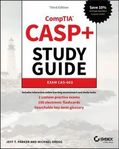 USED Book - CASP+ CompTIA Advanced Security Practitioner Study Guide by Parker, Jeff T. (Paperback) - english