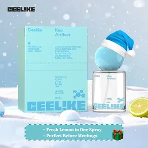 CEELIKE Probiotic Lemon Oral Spray | 20ml for Long-Lasting Freshness & Oral Health | Sugar-Free & Portable Breath Freshener