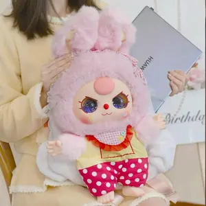 BABYTHREE-Your Backpack 800% WITH BOX plush  BLIND BOX SERIES .Bunny Plush Dolls，Soft Furry Collectibles，Stuffed Animal