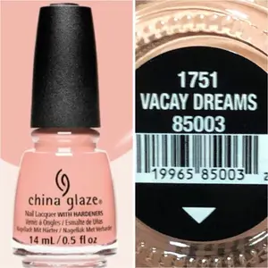 China Glaze Nail Polish Lacquer “ Vacay Dreams