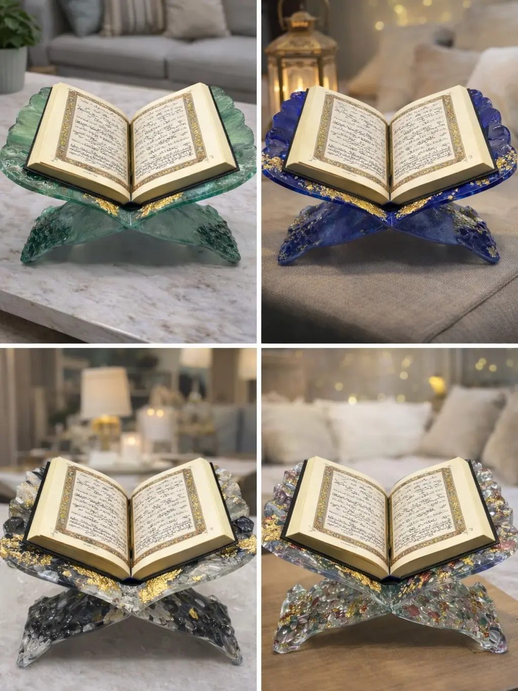 Islamic Resin Book Stand Islamic Resin Book Stand