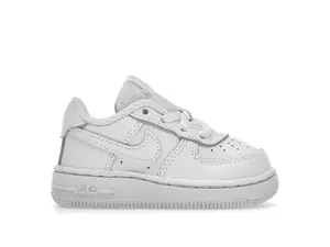 Nike Toddler's Air Force 1 Low LE Triple White Basketball Shoes, from StockX