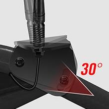 Nilight 2 PCS Rear Pillar Flag Antenna Mounting Brackets, LED Whip Light Mounts Compatible with Can-am Maverick X3 2017-2021