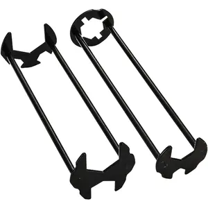 Basin Wrench Multifunctional Sink Wrench 7 Sizes Faucet Tool Plumbers Wrench Universal Socket Wrench Plumbing Tools for Tight Spaces Kitchen Bathroom Home