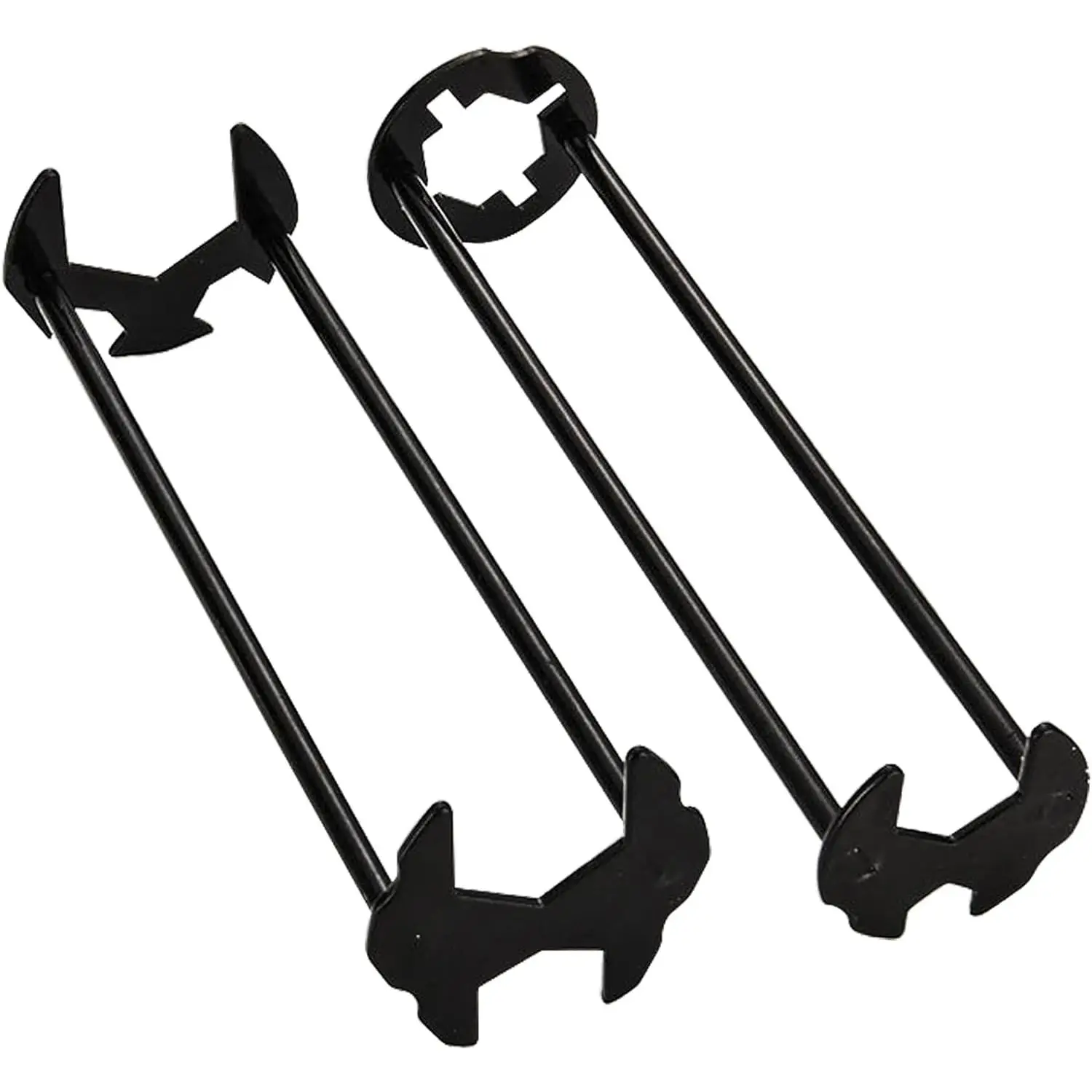 Basin Wrench Multifunctional Sink Wrench 7 Sizes Faucet Tool Plumbers Wrench Universal Socket Wrench Plumbing Tools for Tight Spaces Kitchen Bathroom