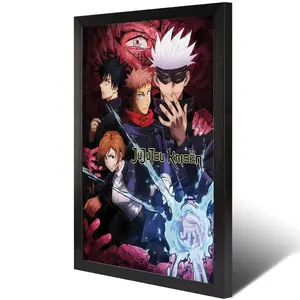 Jujutsu Kaisen -One Sheet English Wall Poster JapaneseBloody Battle Poster