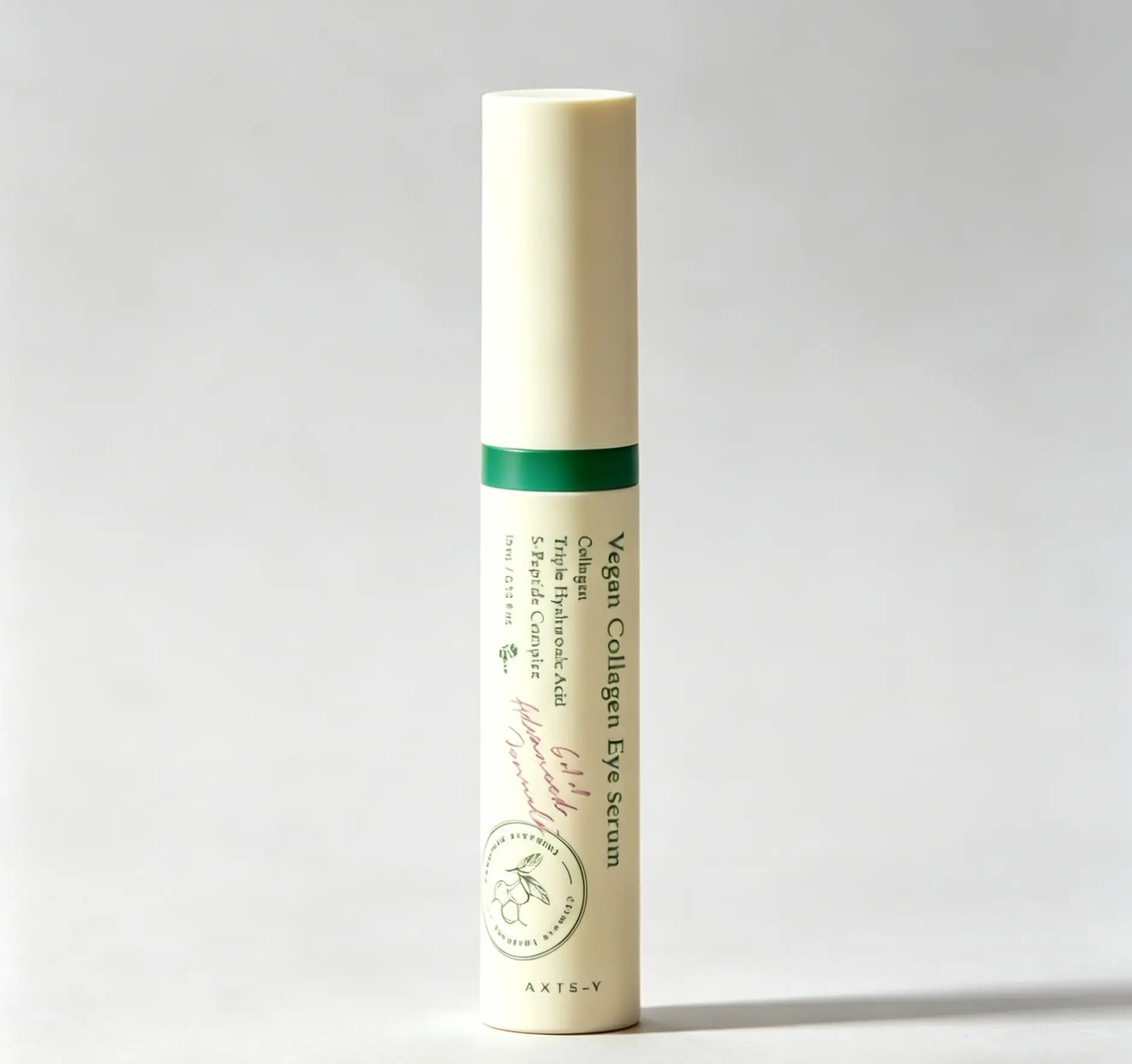 AXIS-Y Vegan Collagen Eye Serum with Peptides & Triple Hyaluronic Acid for Dark Circles, Anti-Aging & Deep Eye Hydration | Korean Skincare for Dry, Tired Skin, Eye Cream