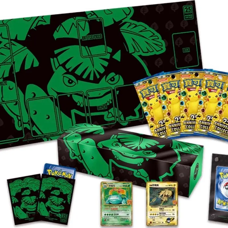 New Pokemon Card Game 25th Anniversary Collection Venusaur Box Chinese TCG