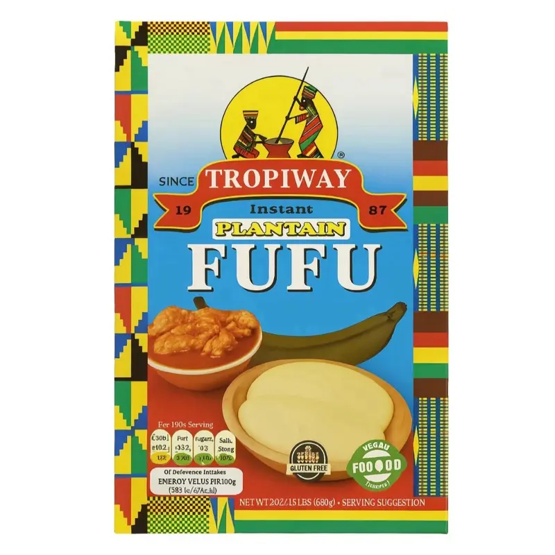 Fufu plantains food