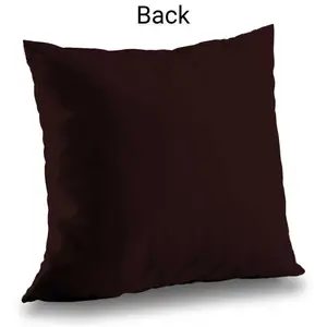 Begin Home Decor C1PC1414CQ252G 14 x 14 in. Rainbow Island Red Poly Twill Throw - Cozy Style