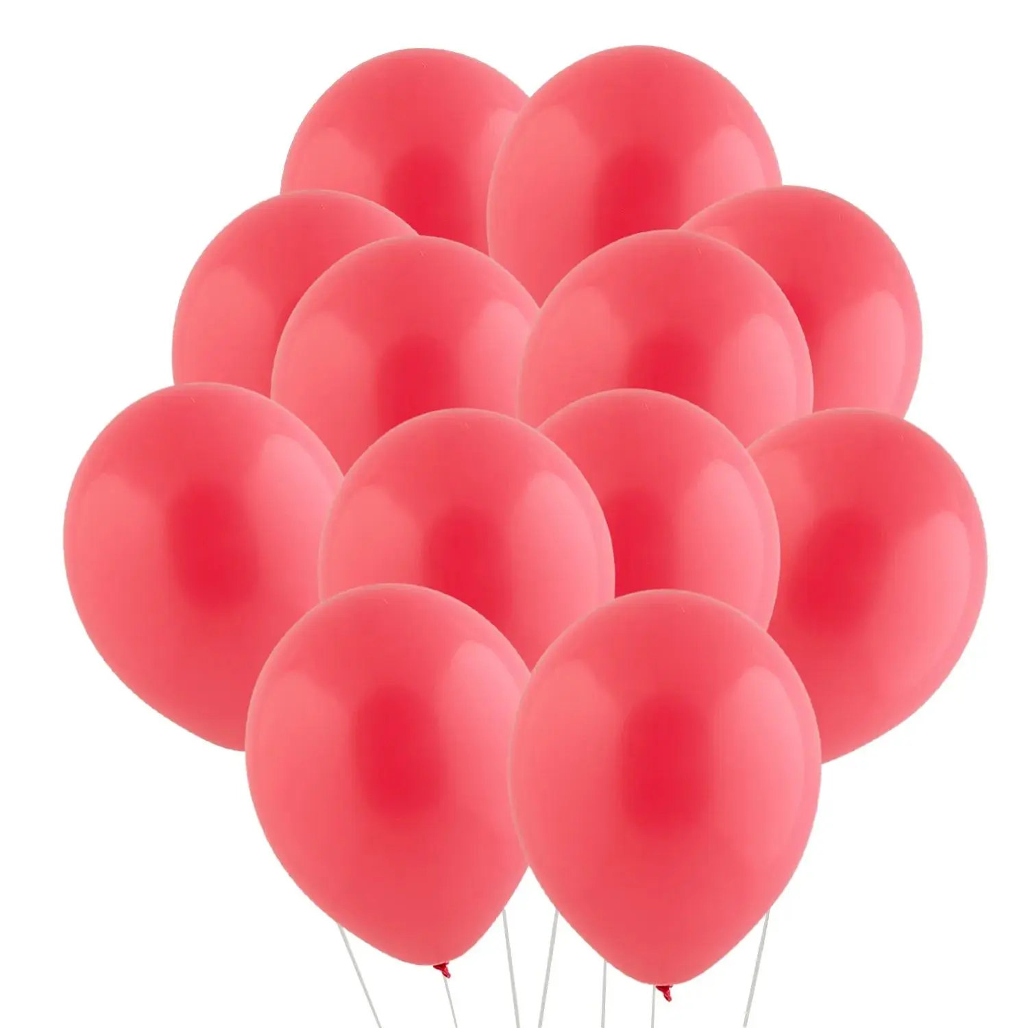 Tuftex Matte 11" Natural Latex Balloons, Bulk 100 Pcs
