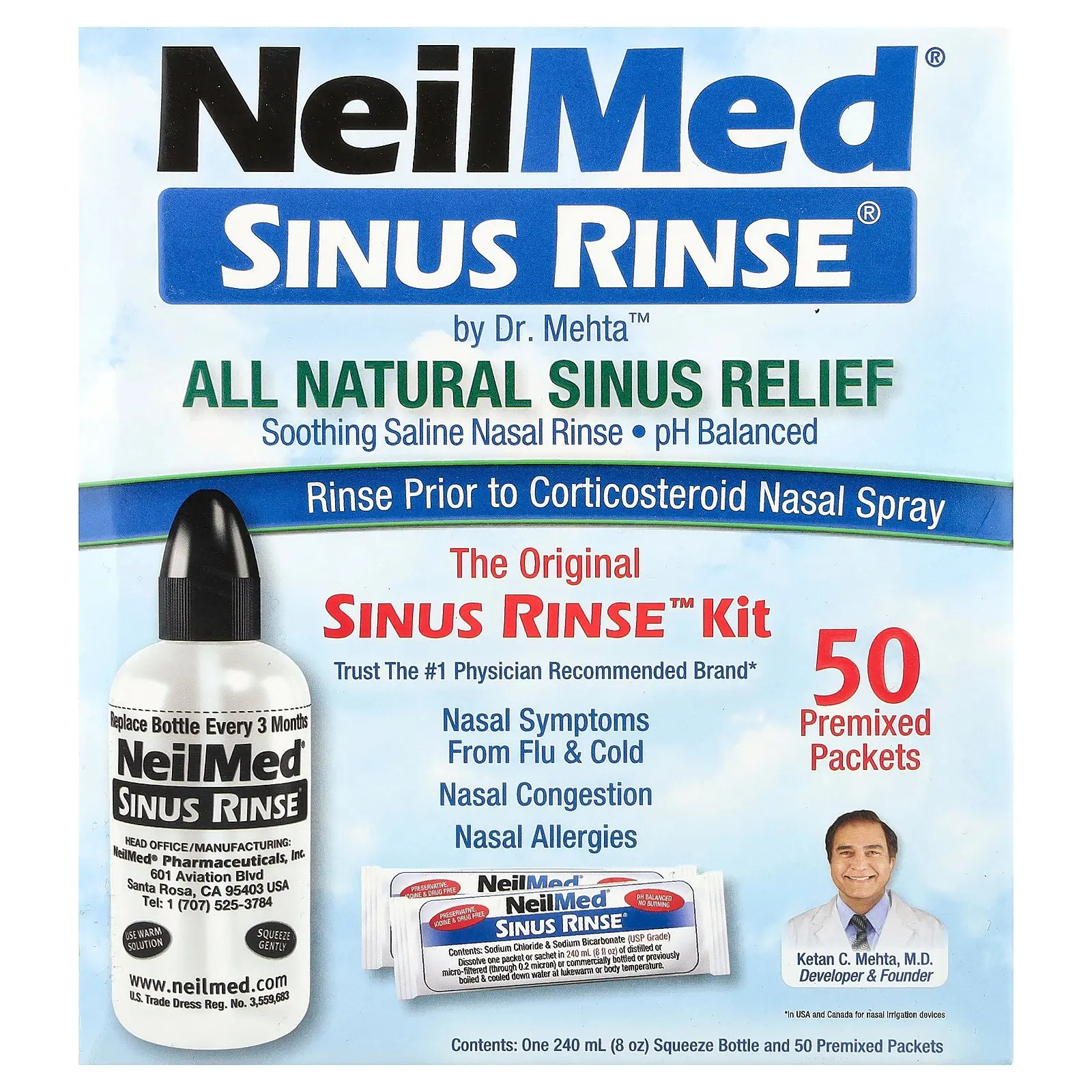 NeilMed Sinus Rinse Kit™, 1 Kit - TikTok Shop