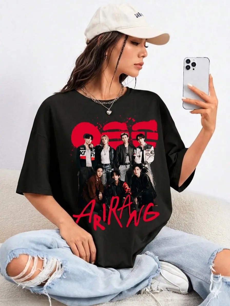 K-POP World Tour 2026 Graphic Shirt, Vintage Hip Hop Graphic TShirt, Rap Music Fan Gift