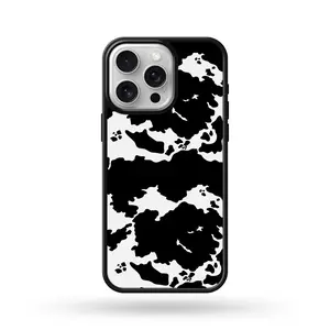 Black Cowhide phone case