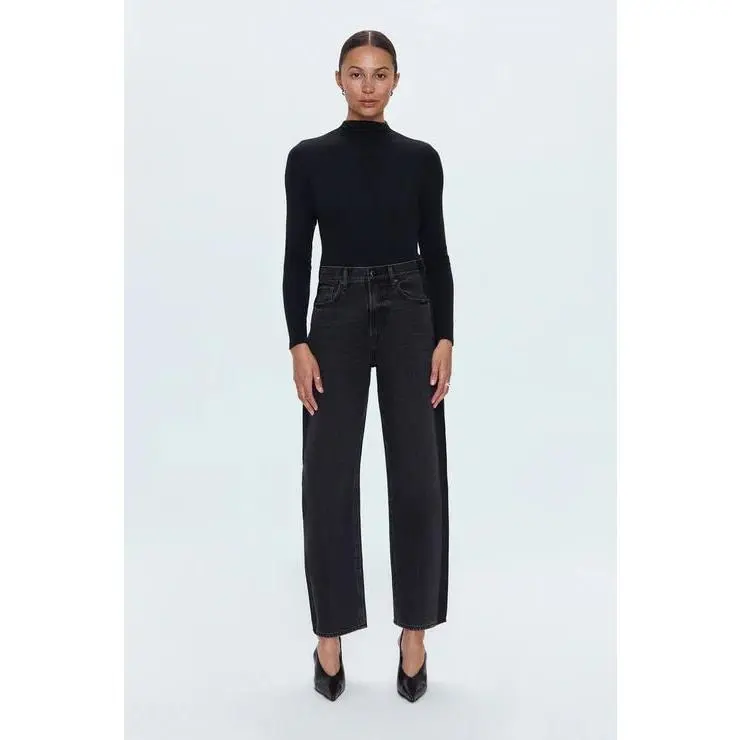 Pistola Wes High Rise Barrel Jean in Cinema