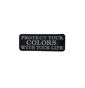 Protect Your Colors With Your Life Motorcycle Patch