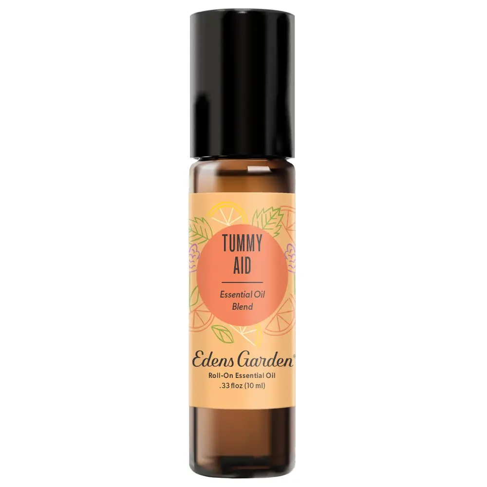Tummy Aid Essential Oil Roll-On- For Kid Safe Digestion & Stomach Pain