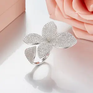 Single Orchid dipped ring for any occasion